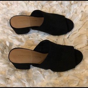 Black mules